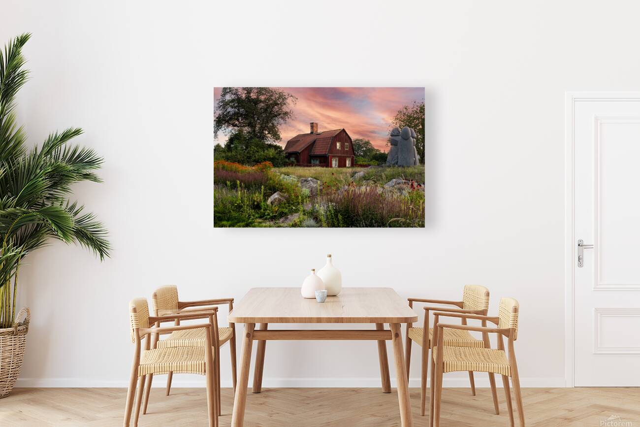 Scenic House - Stockholm Sweden Reproduction