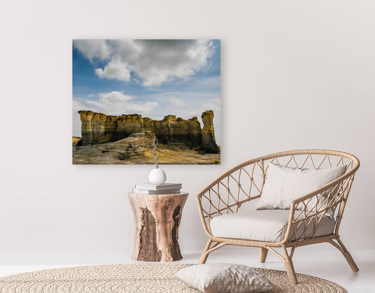 Monument Rock - Kansas Reproduction