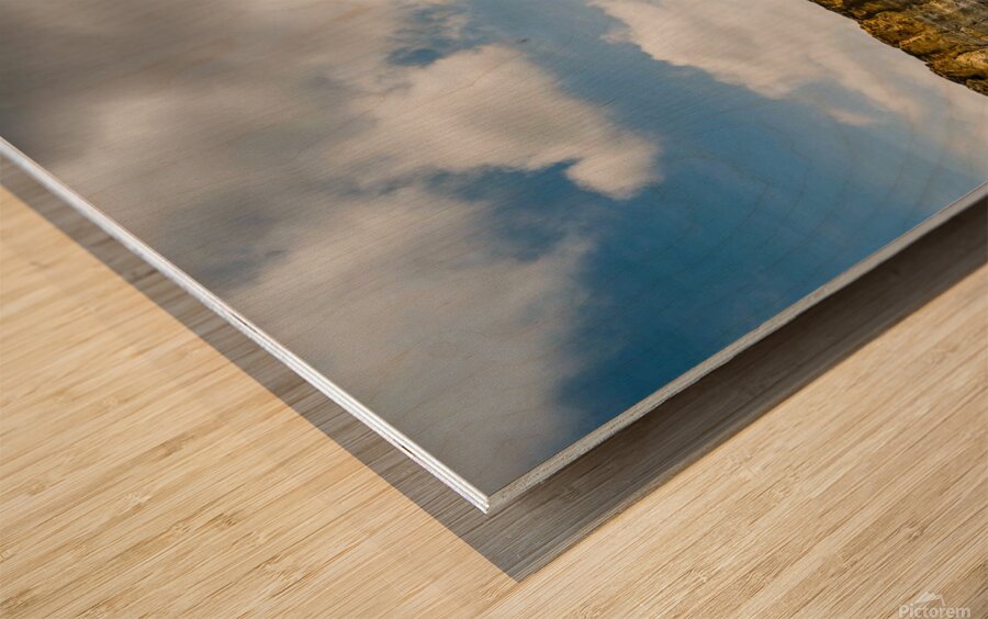 Monument Rock - Kansas Wood print