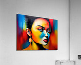 Abstract Lady Picture1091 Acrylic Print