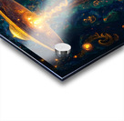 Celestial Ritual: The Shamanic UFO Vision Acrylic print