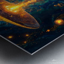 Celestial Ritual: The Shamanic UFO Vision Metal print