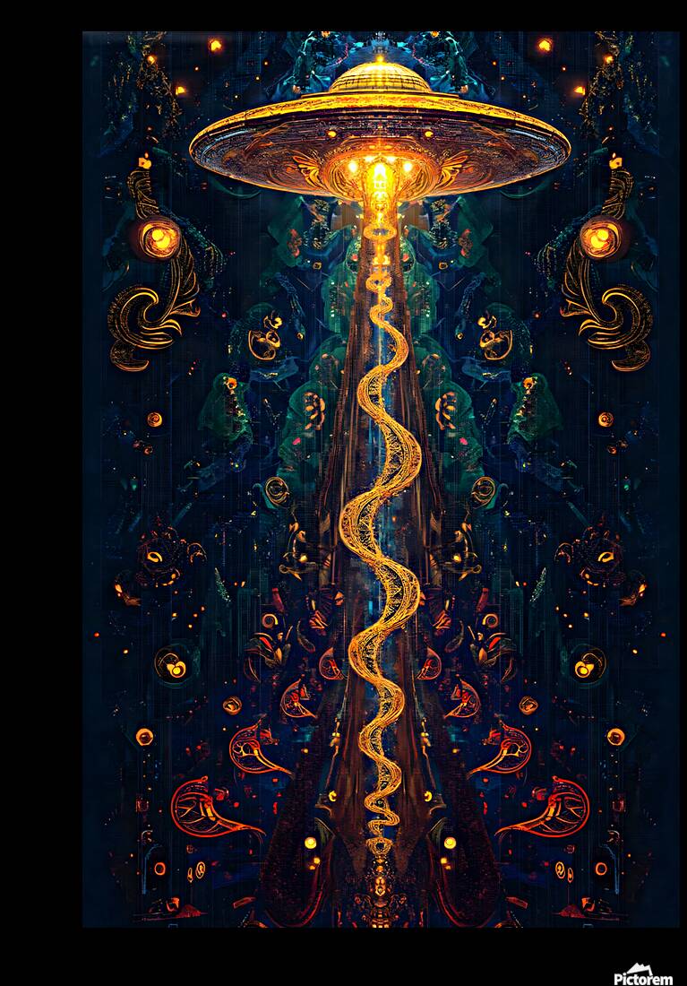 Celestial Ritual: The Shamanic UFO Vision Reproduction