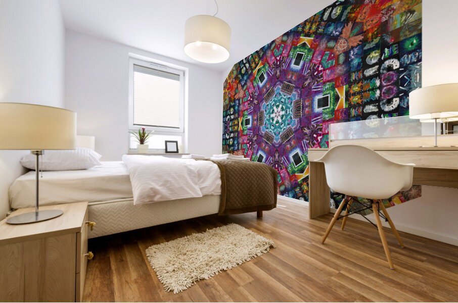 Kaleido Original Mural print
