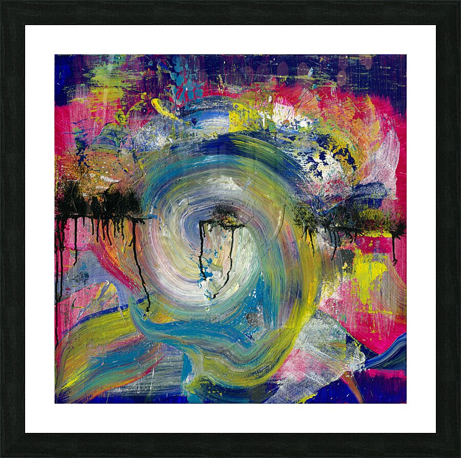 Past Meets Present Picture Frame print