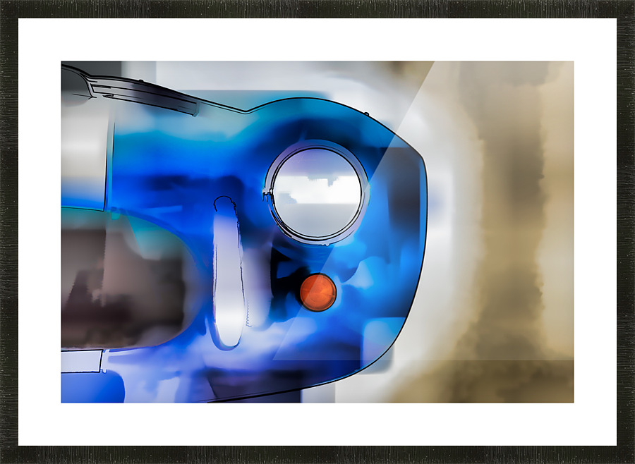 AC Cobra Picture Frame print