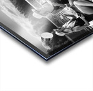 Elegant women enjoying a boat picnic wall art Acrylic print