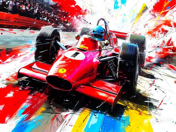 Auto Racing Events Digital Download