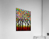 Forest Stain Glass Acrylic Print