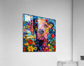 Puppy Loved - Flower Dog Acrylic Print