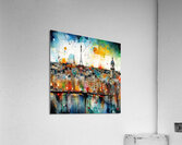 Cityscape Of Paris Acrylic Print