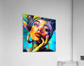 Captivating Person Acrylic Print