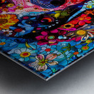 Puppy Loved - Flower Dog Metal print