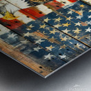 USA Symbol - American Eagle Metal print