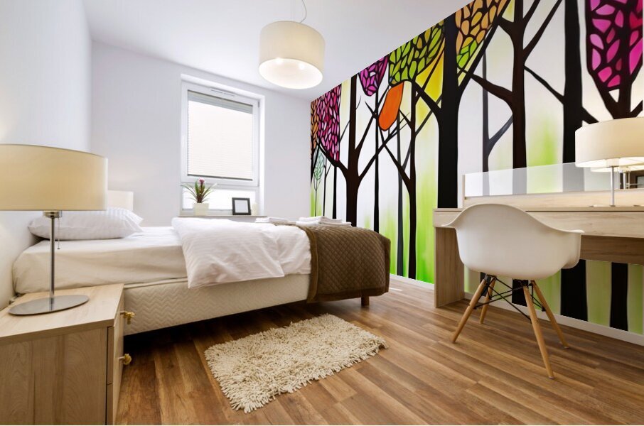 Forest View Mural print