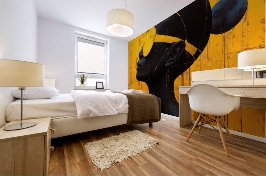 Eclipse Glasses Mural print