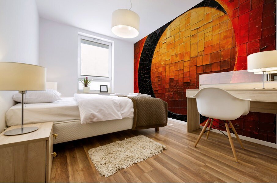 Eclipse Solar Mural print