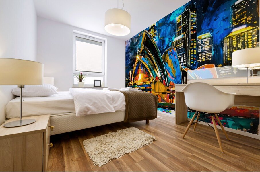 Cityscape Australia - Sydney Opera House Mural print