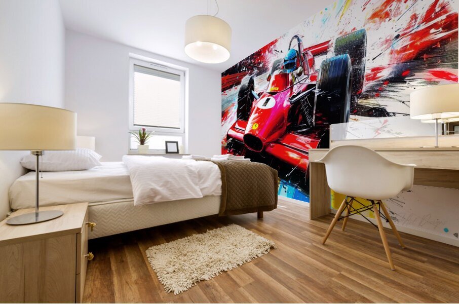 Auto Racing Events Mural print