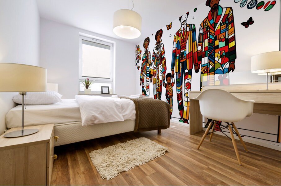 Family Unity Mural print