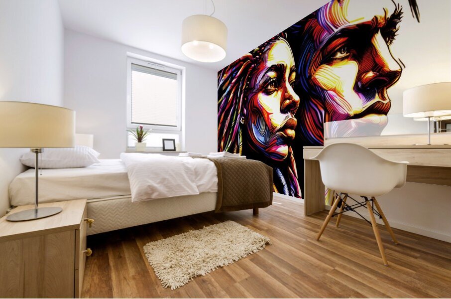 Relationships Mastered Mural print