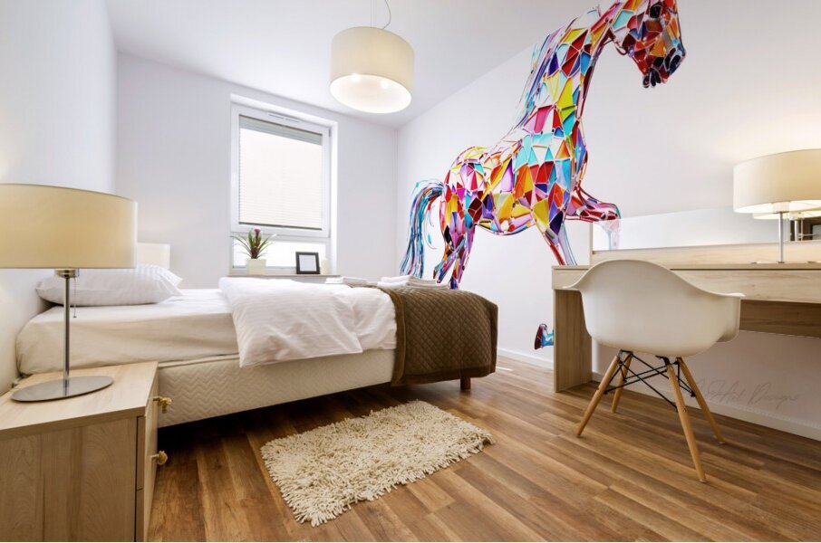 Rarity Crystal Pony Mural print