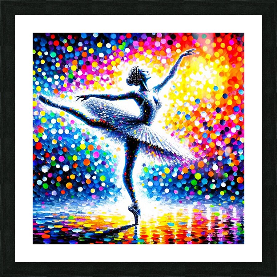 For The Love Of Ballet 19 Picture Frame print