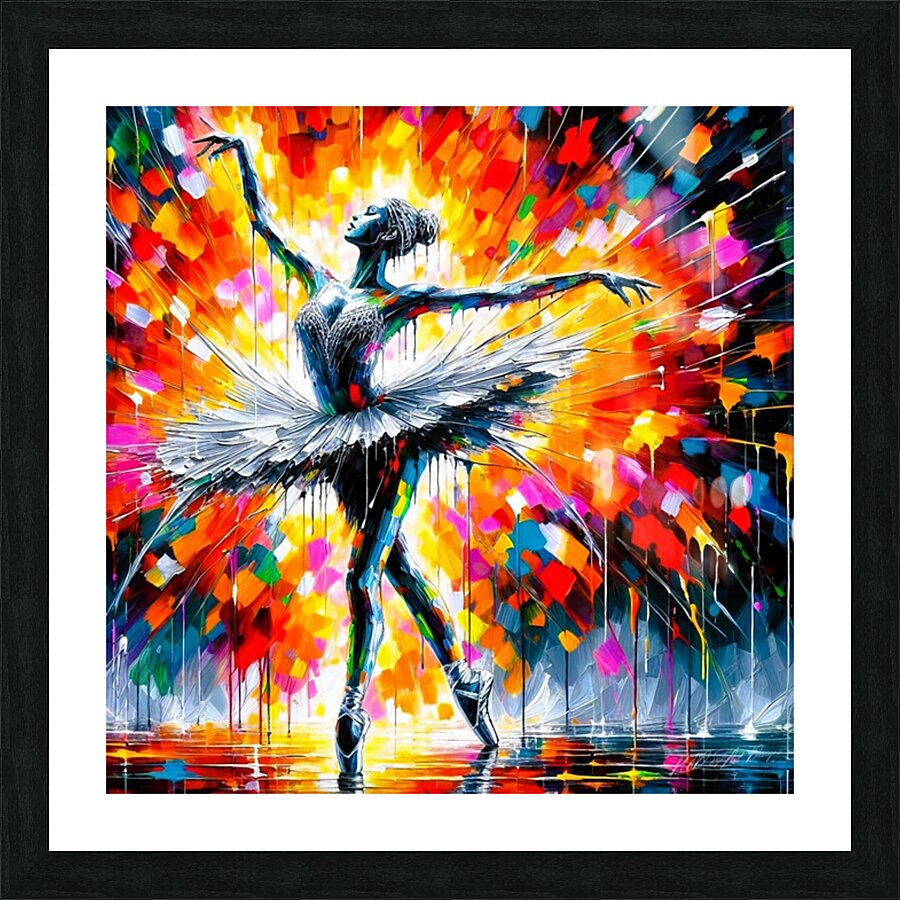 For The Love Of Ballet 18 Picture Frame print