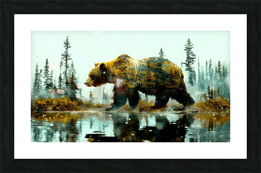 Bear River Picture Frame print