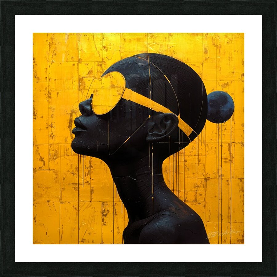 Eclipse Glasses Picture Frame print