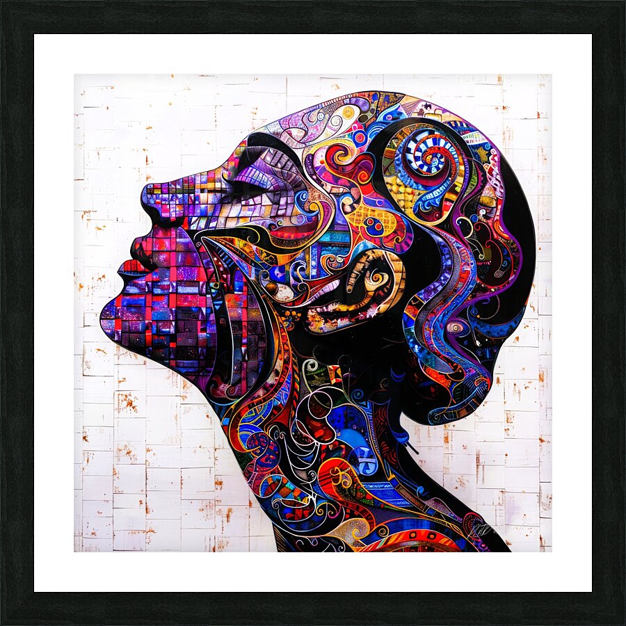 Lunar Isle Picture Frame print