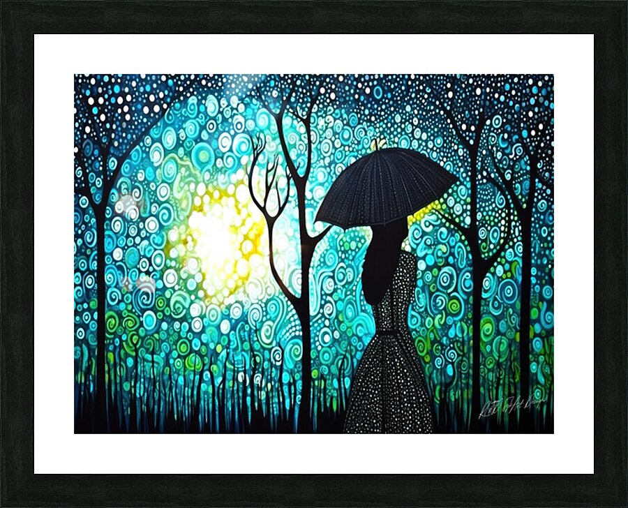 Walking In The Air  Picture Frame print