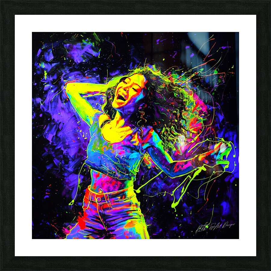 Love For Dancing Picture Frame print