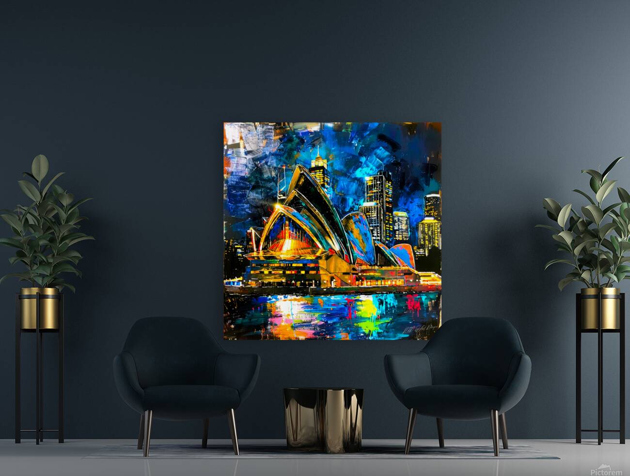 Cityscape Australia - Sydney Opera House Reproduction