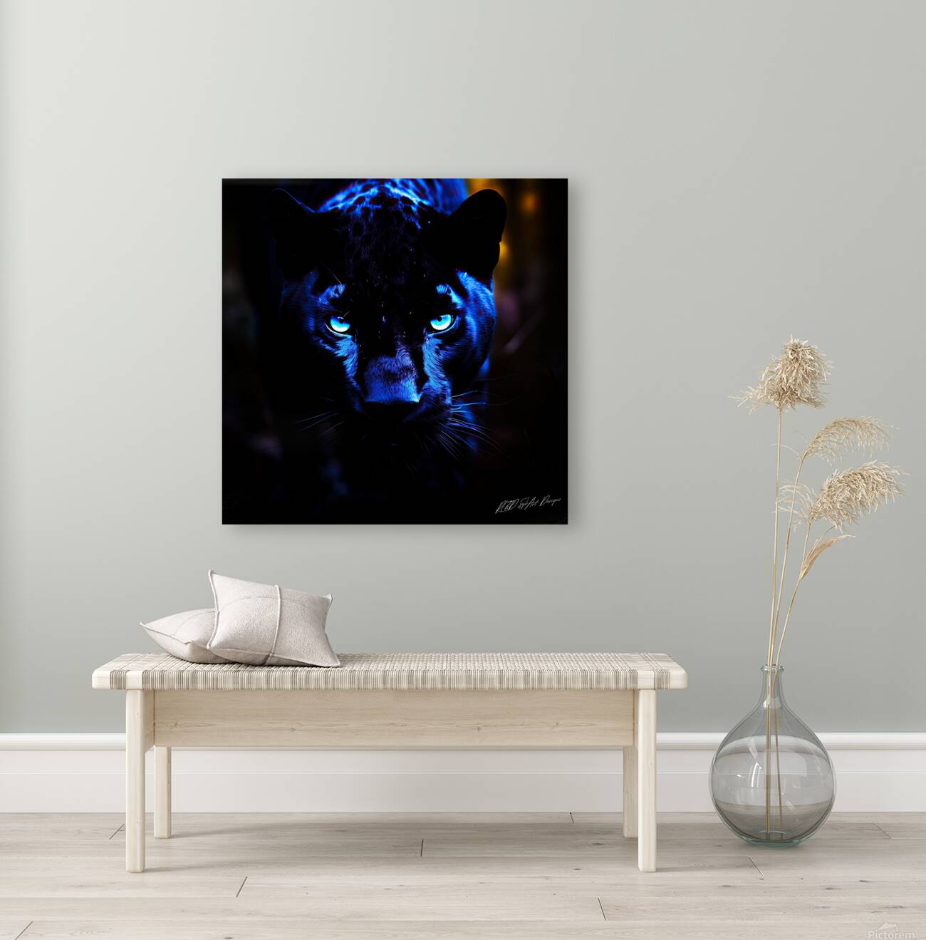 Panther Blue Reproduction