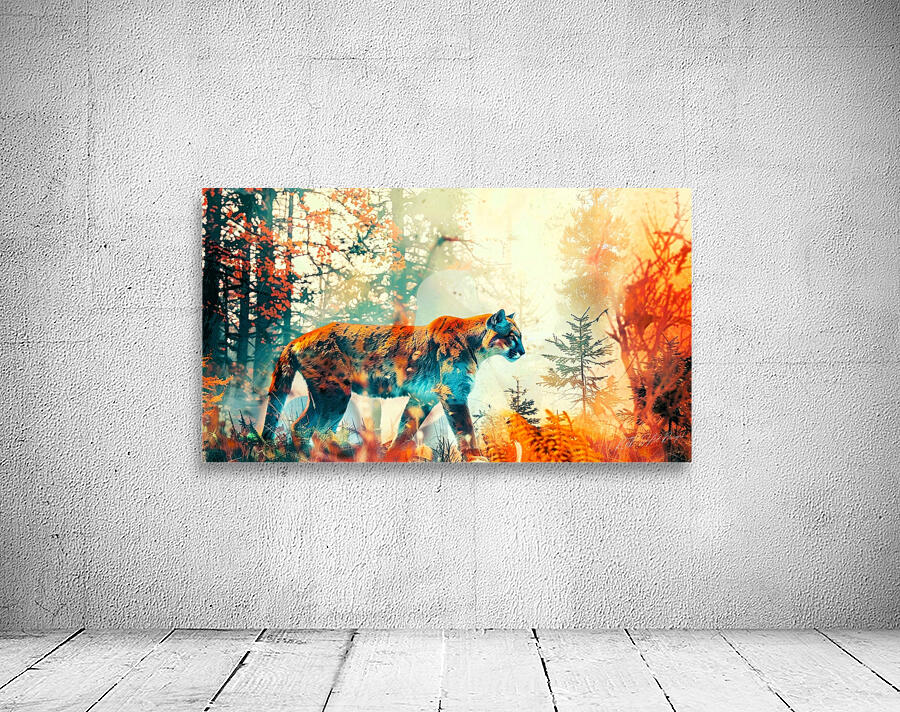 Wild Cat Cougar Wall Preview