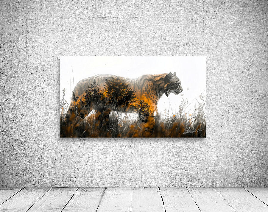 Wild Cat Prints Wall Preview