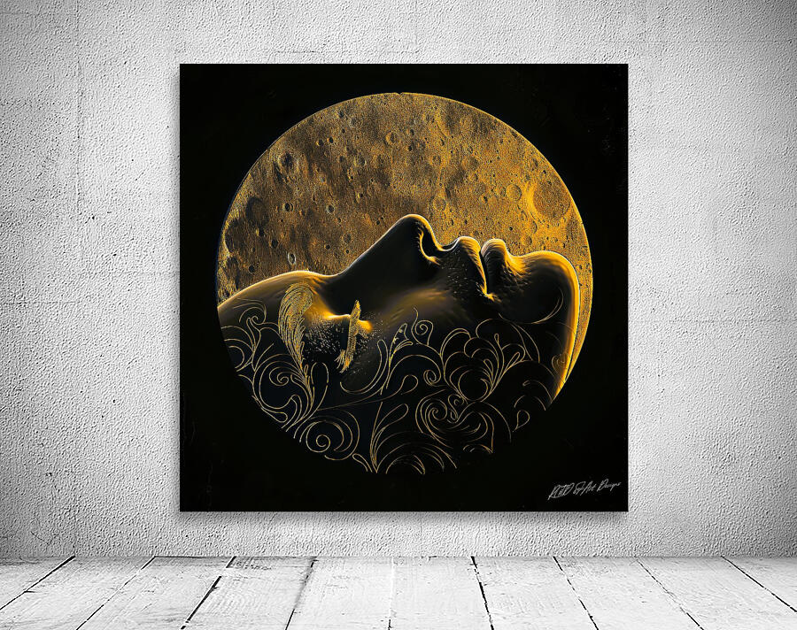 Lunar Phases Wall Preview