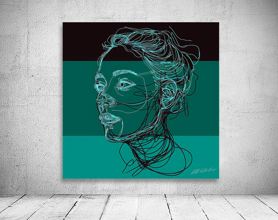 Tri Color Profile Wall Preview