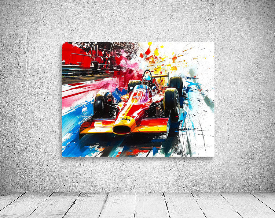 Auto Racing 3D Wall Preview