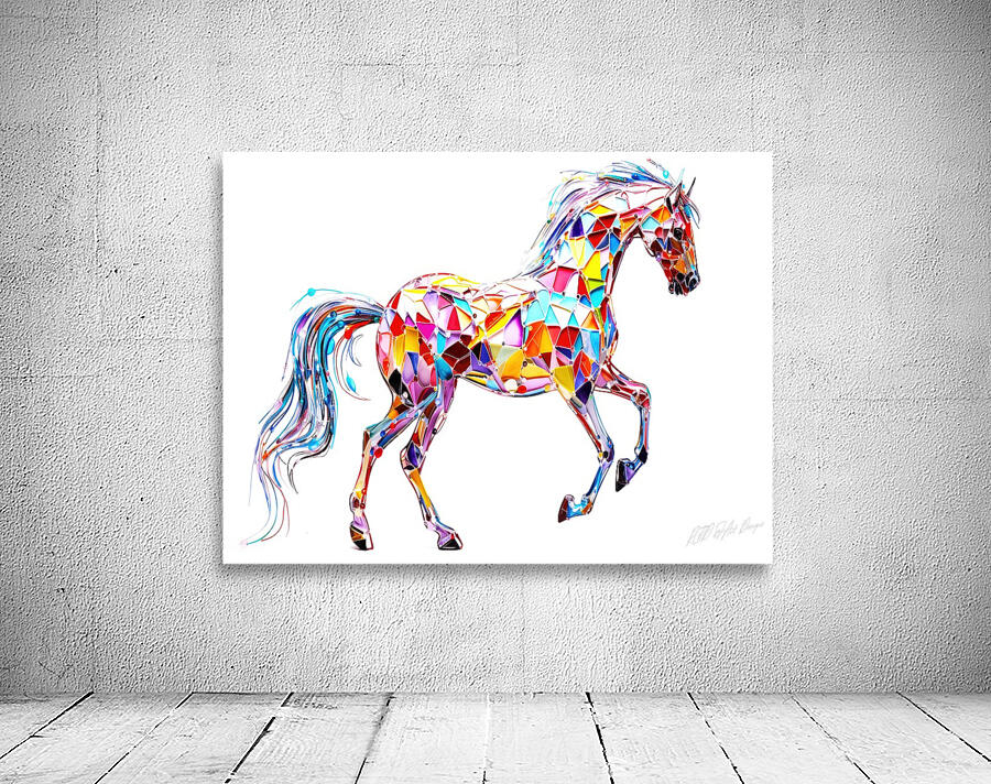 Rarity Crystal Pony Wall Preview