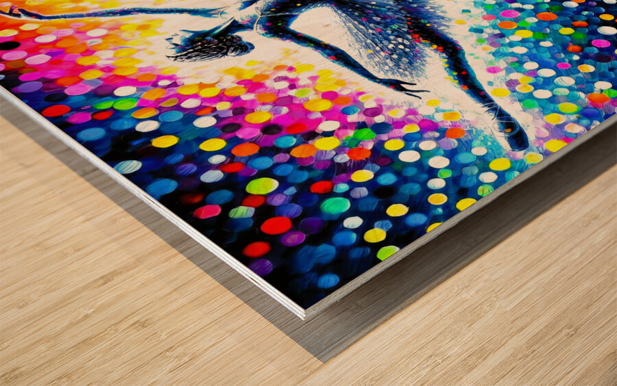 For The Love Of Ballet 19 Wood print