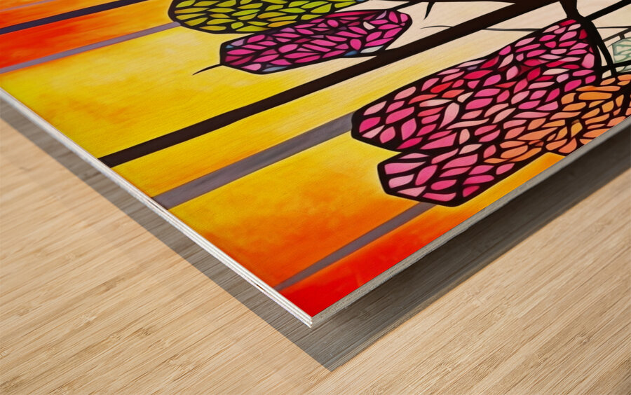 Forest View Wood print