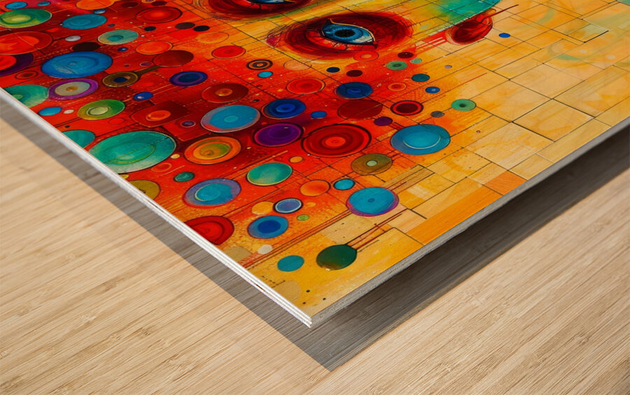 Eclipse Berserk Wood print