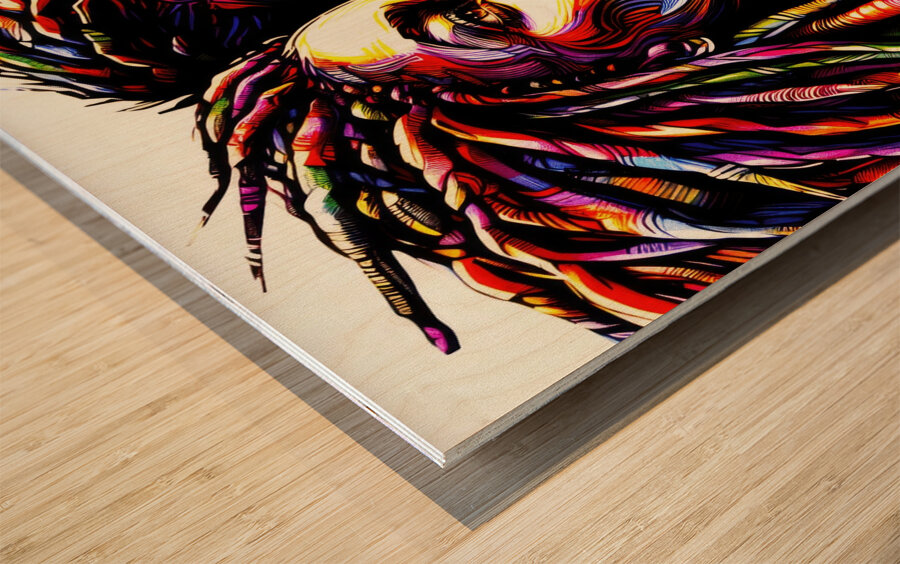 Relationships Mastered Wood print