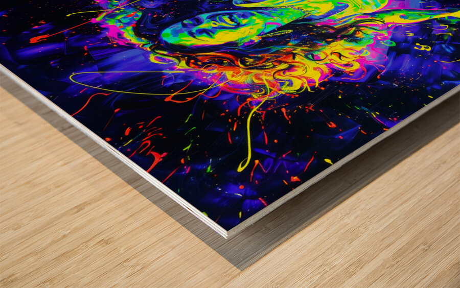 Dance Of Joy Wood print