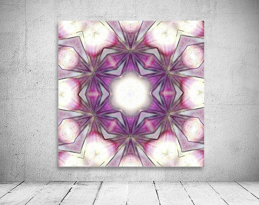 Purple Mandala Wall Preview