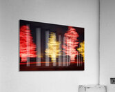 Christmas Tree Blur Acrylic Print