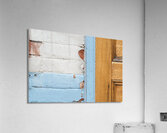 Peeling Paint Acrylic Print