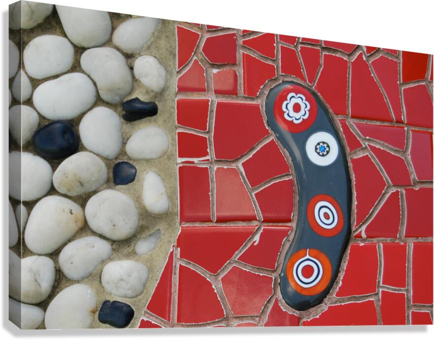 Tile Sculpture Canvas Print
